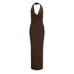 JJXX Womens/Ladies Halter Neck Bodycon Dress / Gray
